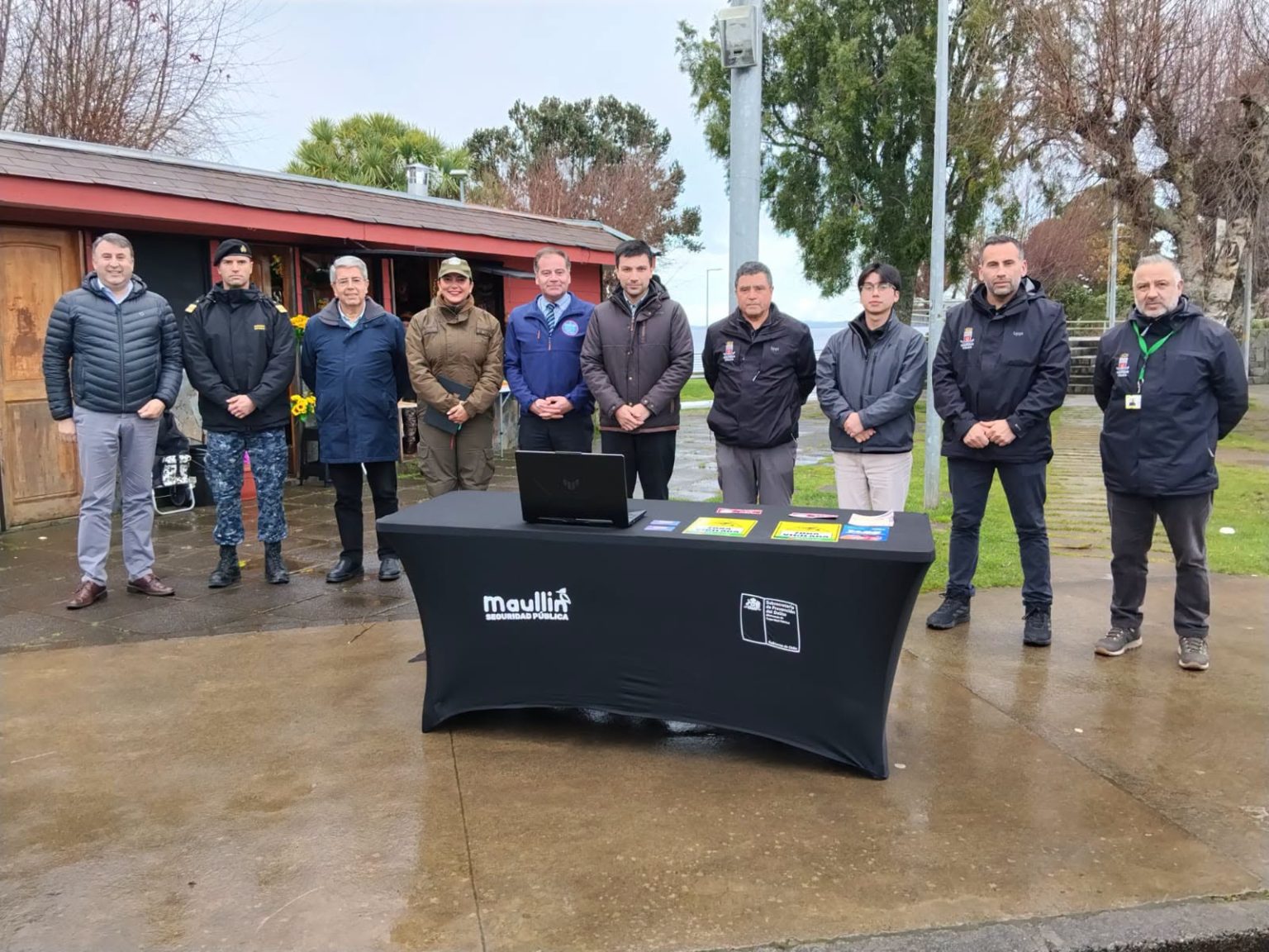 MAULLÍN FORTALECE EL TRABAJO CONJUNTO POR LA SEGURIDAD DE LA COMUNIDAD.